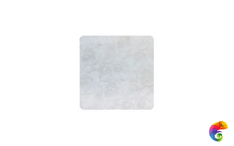 Декор WHITE MARBLE MOTIF №6 (Белый) 10X10