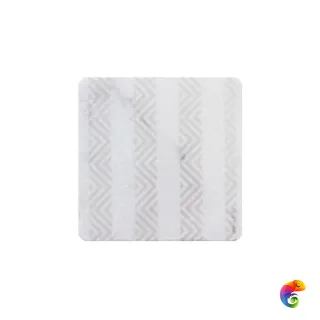 Декор WHITE MARBLE MOTIF №8 (Белый) 10X10