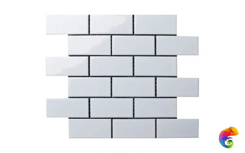 Кер. мозаика Brick White Glossy (A32000/A1001G) 291х295х6