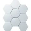 Кер. мозаика Hexagon big White Matt (FQ31000/SBH1005) 256х295х6