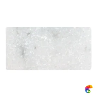 Плитка WHITE MARBLE TUMBLED (Белый) 7,5X15X1, натур.мрамор