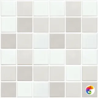 Кер. мозаика 48x48 Grey Mix Glossy (WB35111) 306х306х6