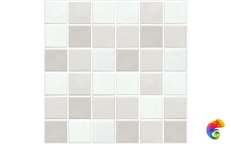 Кер. мозаика 48x48 Grey Mix Glossy (WB35111) 306х306х6