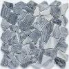Мозаика Split Grey Matt (JMST050) 305X305X7, натур. мрамор