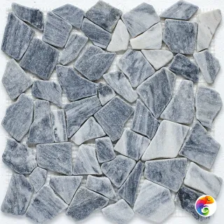 Мозаика Split Grey Matt (JMST050) 305X305X7, натур. мрамор