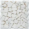 Мозаика Split White Matt (JMST040) 305X305X7, натур. мрамор