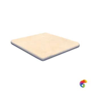 CARTABON STONE CREAM Ступень угловая 33х33х4