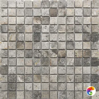 Мозаика 23X23 VLgP (300X300X8), натур. мрамор