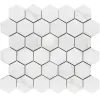 Кер. мозаика Hexagon small Carrara Matt (PMMT83017) 265х278х6