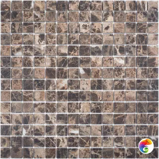Мозаика 20X20 Dark Emperador Matt (JMST070) 305X305X8, натур. мрамор