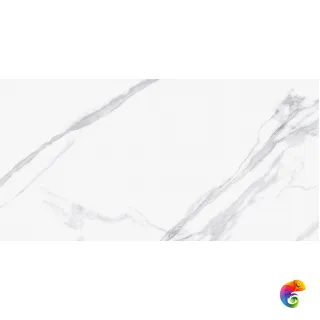 Плитка Remix Statuario 60x120 Polished (2 шт.в уп) холодный тон прожилок
