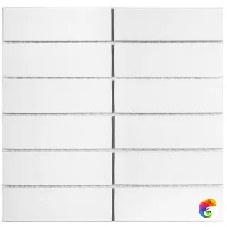 Кер. мозаика 47x147 White Matt (V-VW56000) 300х300x6