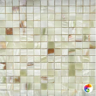 Мозаика 20х20 Green Onyx (JMST21205) 305X305X7, натур. мрамор