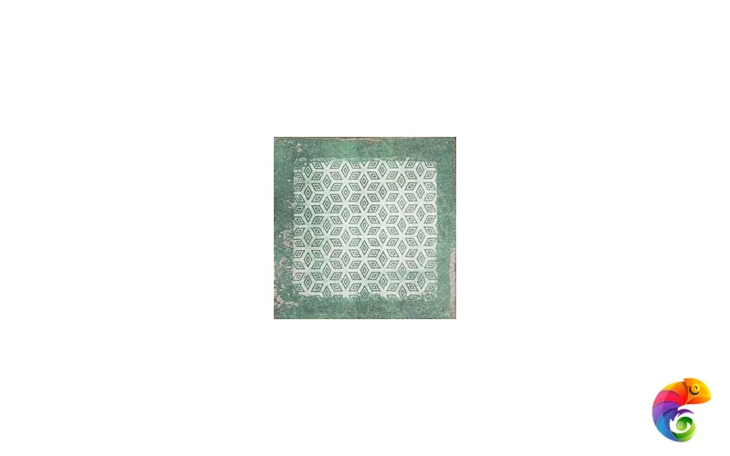 Плитка TOSCANA GREEN DECO 20x20 (26 шт.в уп)