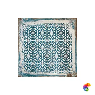 Плитка TOSCANA BLUE DECO 20x20 (26 шт.в уп)