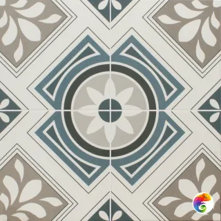 Плитка BORNEO GREY 45x45 (6 шт.в уп)