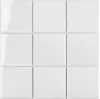 Кер. мозаика 97x97 White Glossy (MH33800) 300х300х6
