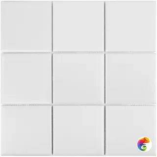 Кер. мозаика 97x97 White Matt (MH33900) 300х300х6