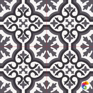 Плитка BERKELEY ECCENCE GRAPHITE 45x45 (6 шт.в уп)