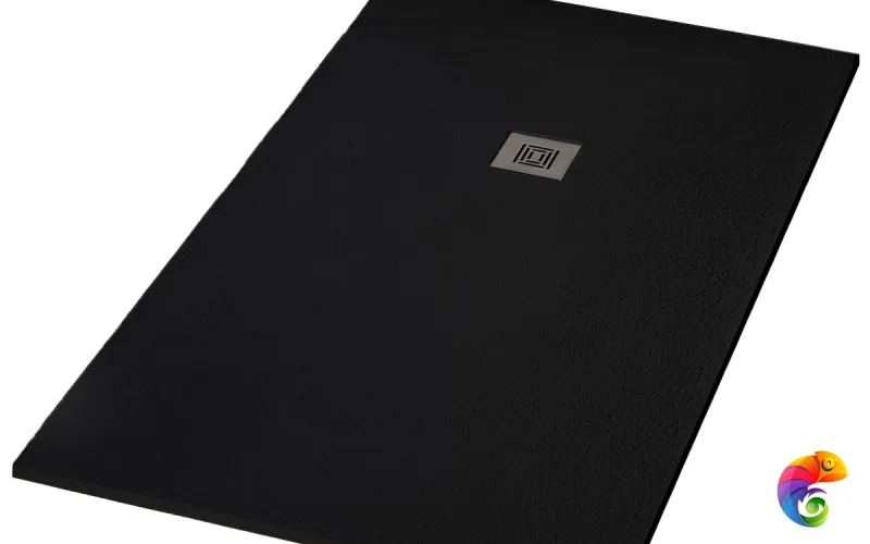 Душевой поддон LITE 100х70х3 сm Black