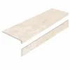 Ступень L керамогранит MYSTICAL CHARM CREMA 32X120 MATT с подступенником