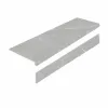 Ступень L керамогранит DAKOTA GRIS 32X120 AS с подступенником