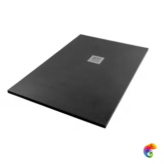 Душевой поддон SOLID 90х70х2,4 сm Black Matt