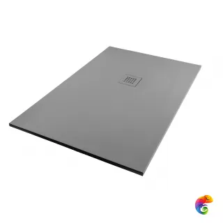 Душевой поддон SOLID 90х70х2,4 сm Grey Matt