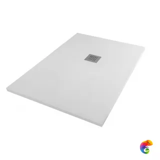 Душевой поддон SOLID 100х70х2,4 сm White Matt