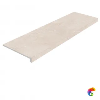Образец ступени L керамогранит LIMESTONE CREMA 32X120 AS