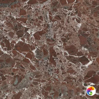 Слэб керамический AMETHYST RED 1590х3200х12мм TEXTURE
