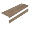 Ступень L керамогранит AMAZON WOOD NATURAL 32x120 MATT с подступенником