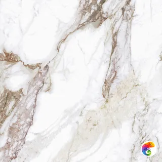 Слэб керамический CALACATTA ROSE 2780х1200х6мм HIGH GLOSSY