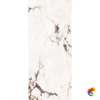 Слэб керамический ARBES WHITE 2780х1200х6мм HIGH GLOSSY