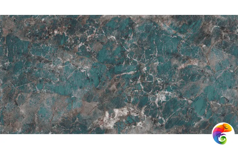 Плитка Neo Amazonite Teal 60x120 High Gloss (2 шт.в уп)