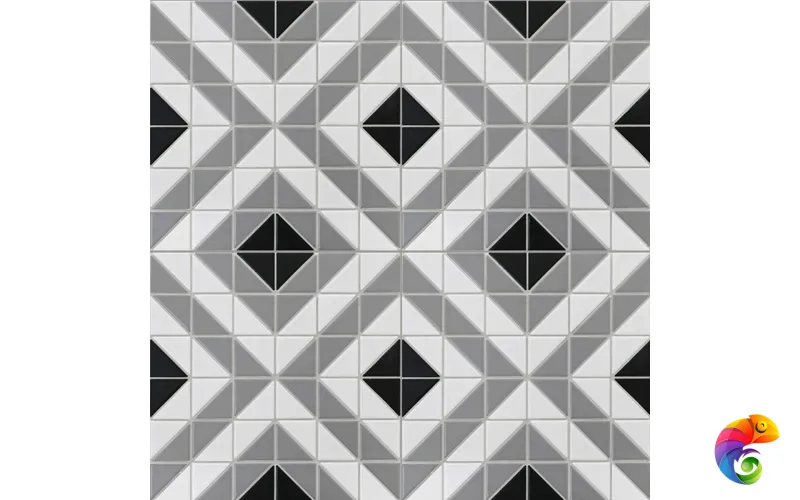 Кер. мозаика Albion Cube Grey (TR2-CL-SQ2) 275х275