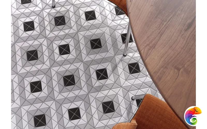 Кер. мозаика Albion Cube Grey (TR2-CL-SQ2) 275х275