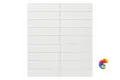 Плитка LIGURIA WHITE 7.5x30 (0.99 кв.м..в уп, отгрузка кратно уп.)