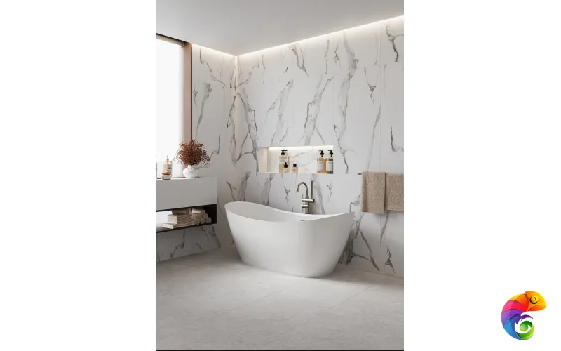 Плитка Venus Statuario Satin 60x120 (2 шт.в уп)