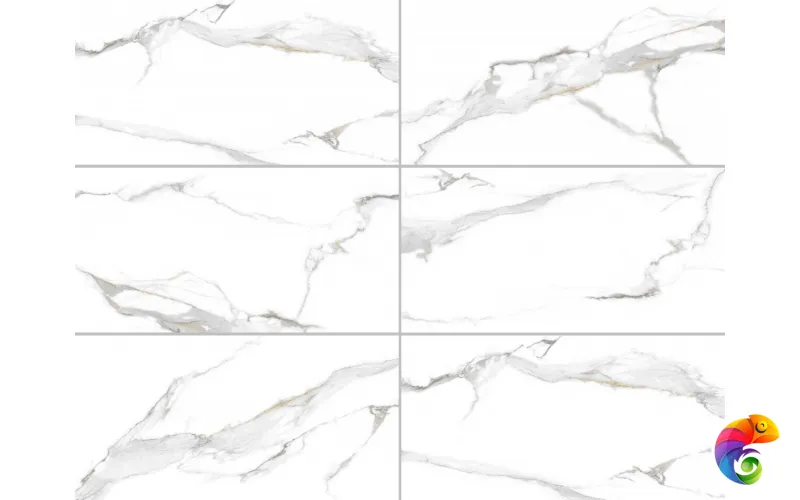 Плитка Venus Statuario Satin 60x120 (2 шт.в уп)