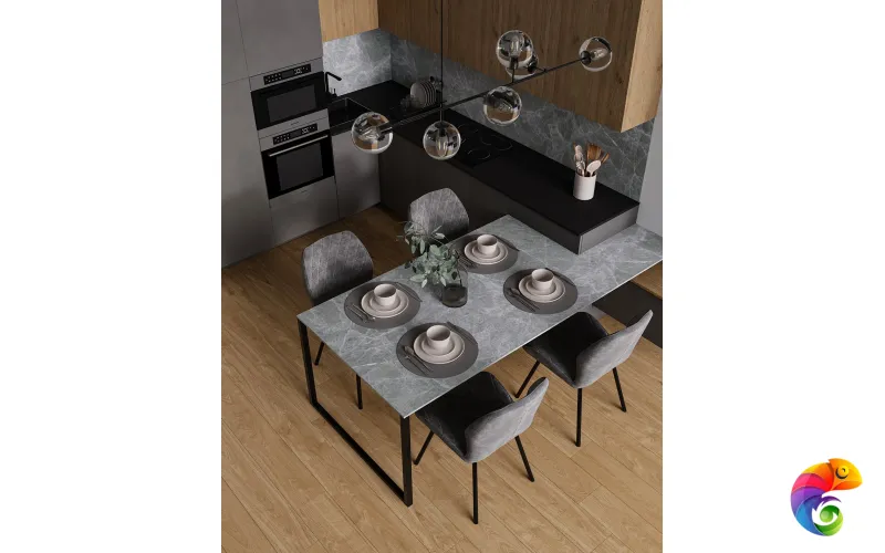 Слэб керамический AGATA GREY 1600х3200х12мм MATT