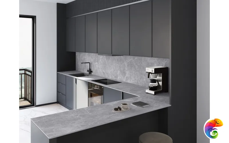 Слэб керамический AGATA GREY 1600х3200х12мм MATT