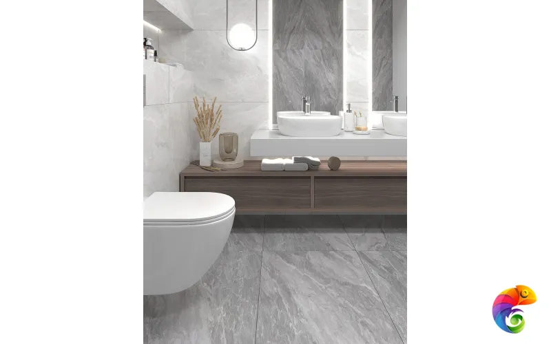 Плитка Imperial Grey Carving Satin 60x120 (2 шт.в уп)