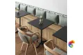 Слэб керамический MONO BLACK 800х2600х15мм MATT