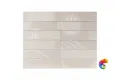 Плитка RIVERA MILKY WHITE 7.5x30 (0.99 кв.м..в уп, отгрузка кратно уп.)