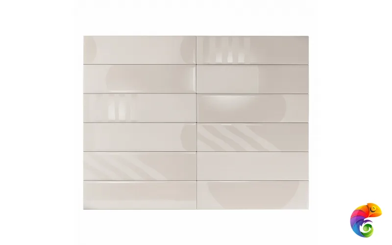 Плитка RIVERA MILKY WHITE 7.5x30 (0.99 кв.м..в уп, отгрузка кратно уп.)