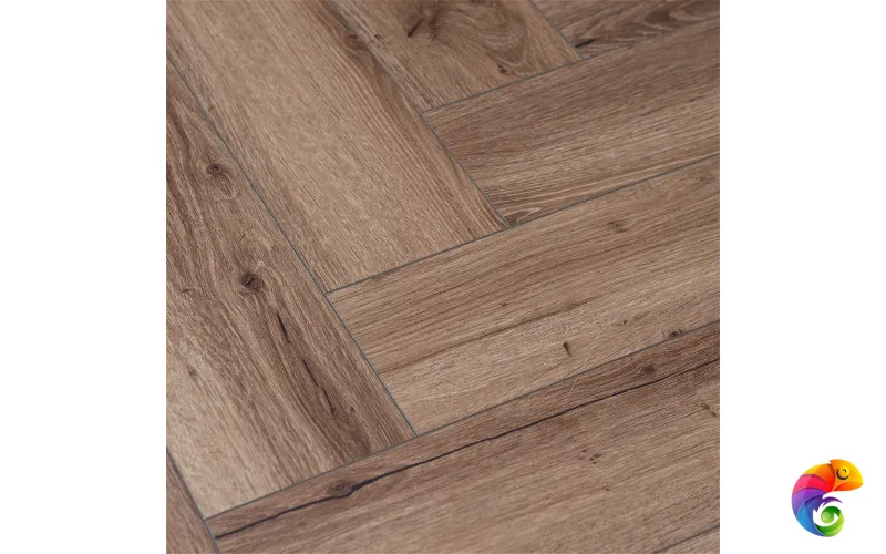 Кварцвинил SPC  635*127*4 мм цвет Дуб Мальва 4 мм, 0,3 мм, 43 класс