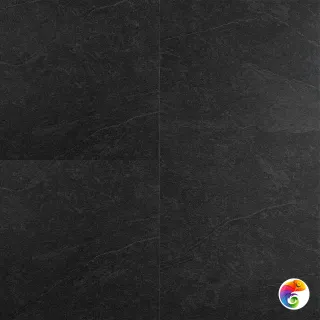 Кварцвинил SPC 610*305*4 мм цвет Черный базальт 4 мм, 0,3 мм, 43 класс