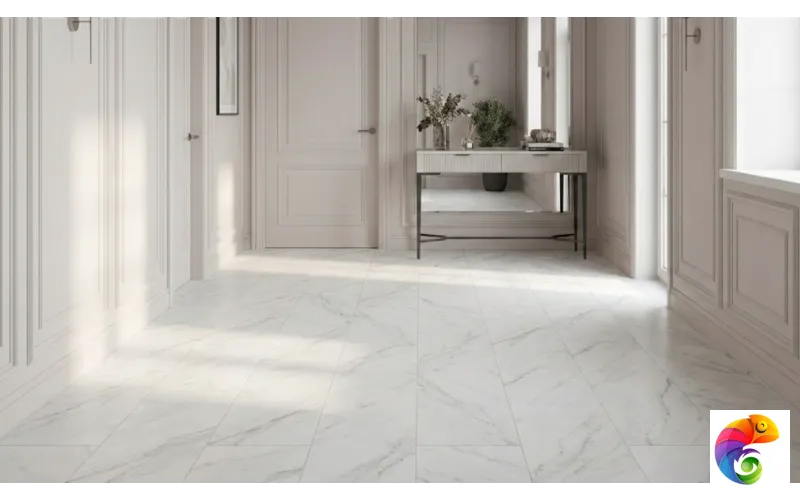 Кварцвинил SPC 610*305*4 мм цвет Мрамор Люксор 4 мм, 0,3 мм, 43 класс