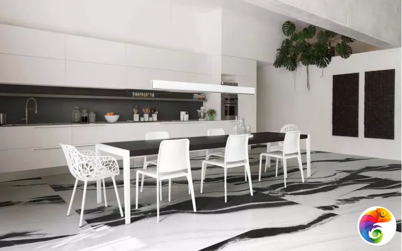 Коллекция B W MARBLE Floor Gres